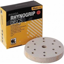 Lija Discos Indasa C/velcro 150mm 15 Agujeros 50un Acerix