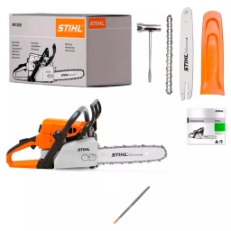 Motosierra Stihl Nafta Vaina 40cm 45.4cc Ms250 + Lima