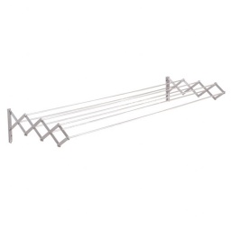 TENDEDERO DE PARED PLEGABLE EN ALUMINIO 8.4 MTS DE ROPA