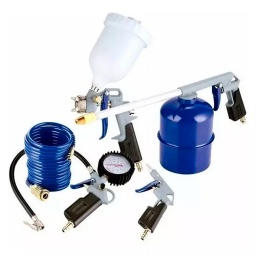 KIT DE AIRE LIMPIEZA Y PINTURA  PARA COMPRESOR MICHELIN 5P.