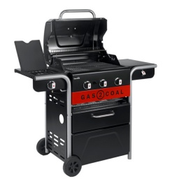 CHAR BROIL BARBACOA A GAS Y CARBON HIBRIDA MASTERCHEF