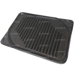 Plancha Hierro Fundido Reversible Bifes Y Verduras