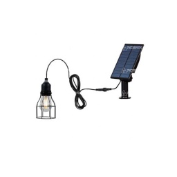 LAMPARA COLGANTE BINTAGE SOLAR CAMPING CARPA
