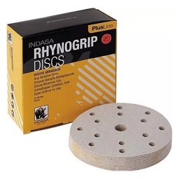 DISCO LIJA INDASA ORBITAL 150MM GRANO 120 - 15 AGUJEROS