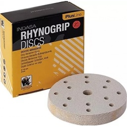 DISCO LIJA INDASA ORBITAL 150MM GRANO 150 - 15 AGUJEROS
