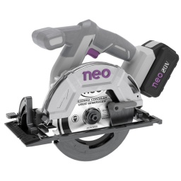 SIERRA CIRCULAR A BATERIA NEO 6 1/2 SIN CARBONES