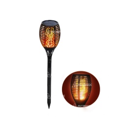 Antorcha Solar Led De Jardn Imitacin Fuego - Acerix