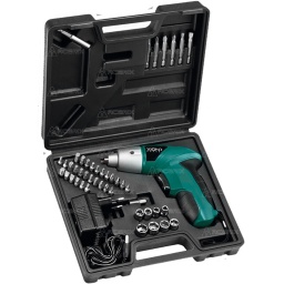 ATORNILLADOR A BATERIA XION 4.8V + MALETN + ACCESORIOS