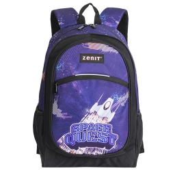 MOCHILA ZENIT INFANTIL GALAXY LILANEGRA