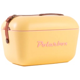 CONSERVADORA VINTAGE POLARBOX 20 LITROS AMARILLO