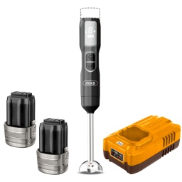 MIXER INALAMBRICO A BATERA INGCO 100W 2 BATERAS Y CARGADOR