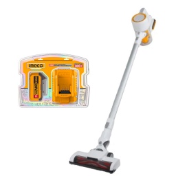 ASPIRADORA INALAMBRICA INGCO 20V +  BATERA 4 AMP + CARGADOR