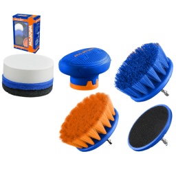 SET DE 7 CEPILLOS MULTIUSO WADFOW PARA TALADROS
