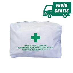 Botiqun Primeros Auxilios Para Auto Completo Ley 19061 ENVIO GRATIS