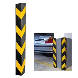 PROTECTOR DE ESQUINAS ESTACIONAMIENTO 80 CM GUARDA DE GOMA WADFOW