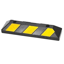 TOPE DE GOMA PARA ESTACIONAMIENTO 50CM