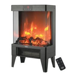 ESTUFA ELCTRICA LED KASSEL SIMIL LEA EFECTO FUEGO