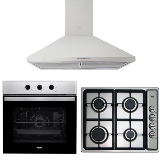 COMBO TEKA N1 HORNO + ANAFE DE EMPOTRAR + CAMPANA EXTRACTORA