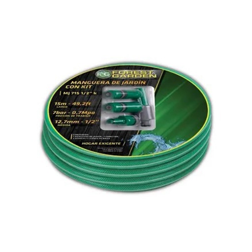 MANGUERA DE JARDIN RIEGO HIDROLAVADORA RESISTENTE