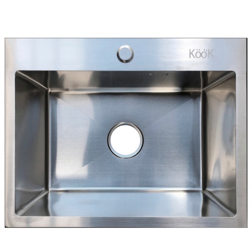 PILETA DE COCINA KOOK  INOX. 55 X 43 X 22  CM