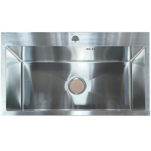 PILETA DE COCINA KOOK ACERO INOX. 75 X 45 X 22  CM