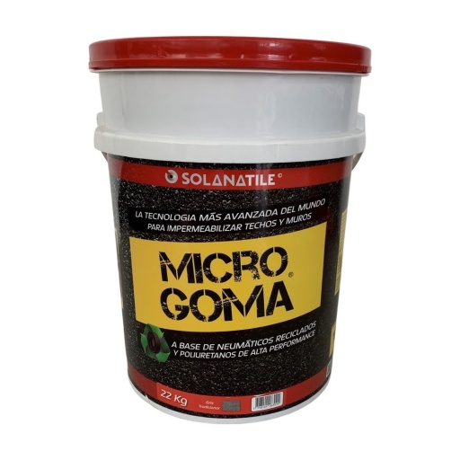 IMPERMEABILIZANTE MICROGOMA ECOLGICO GRIS 22KG