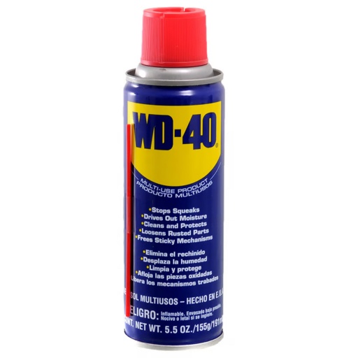 LUBRICANTE WD40 AFLOJATUERCA ACEITE EN AEROSOL MULTIUSO155G