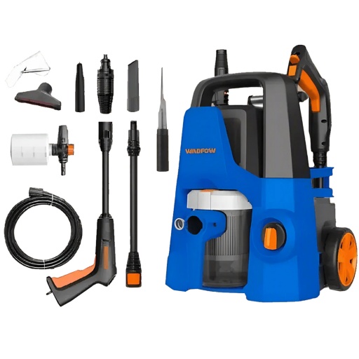 HIDROLAVADORA ASPIRADORA 2 EN 1 WADFOW 130BAR 1600W