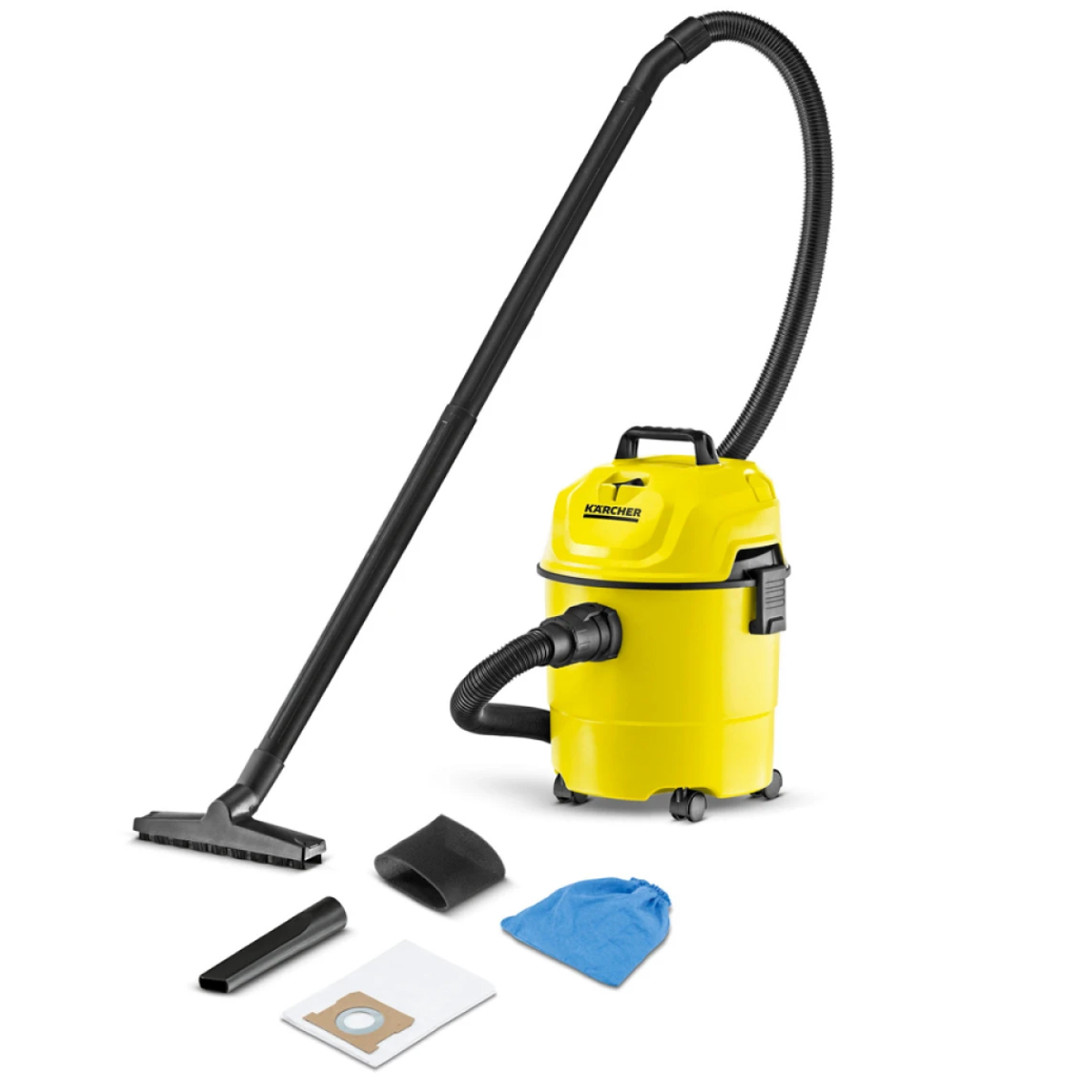 Aspiradora Karcher Seco Humedo 1000w 15Lts WD1 - Acerix