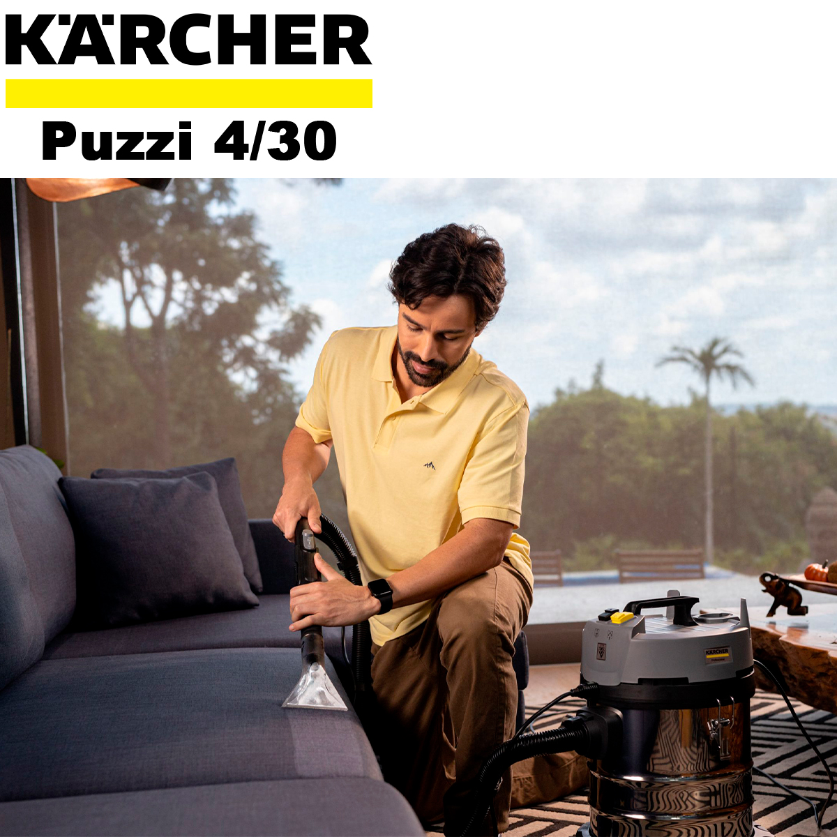 Karcher Lava Aspiradora Puzzi 4/30 : : Hogar y Cocina