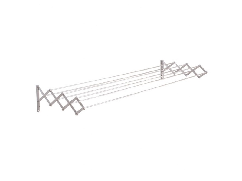 TENDEDERO DE PARED PLEGABLE EN ALUMINIO 7 MTS DE ROPA