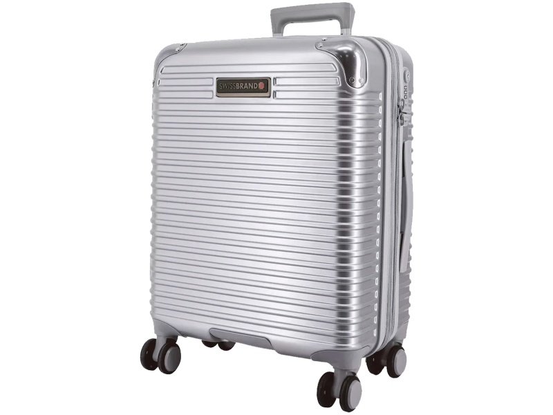 VALIJA RIGIDA SWISSBRAND GRIS GRANDE 28"
