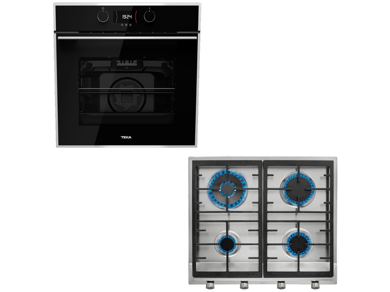 COMBO TEKA N6 HORNO DE EMPOTRAR + ANAFE DE EMPOTRAR A GAS