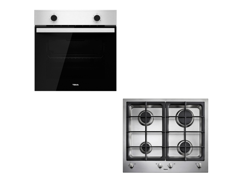 COMBO TEKA N7 HORNO DE EMPOTRAR A GAS  + ANAFE DE EMPOTRAR